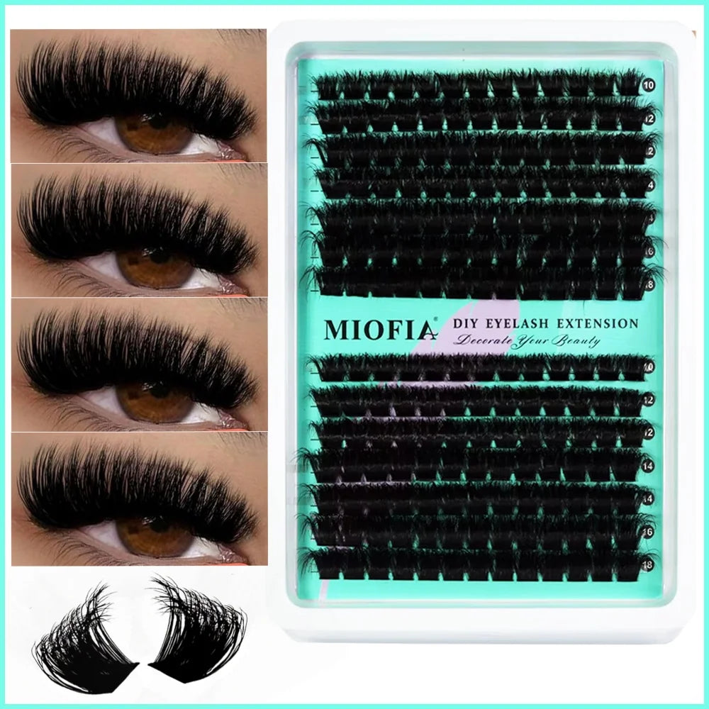 Opulash | Fluffy Mink Cluster Lashes 30D-50D