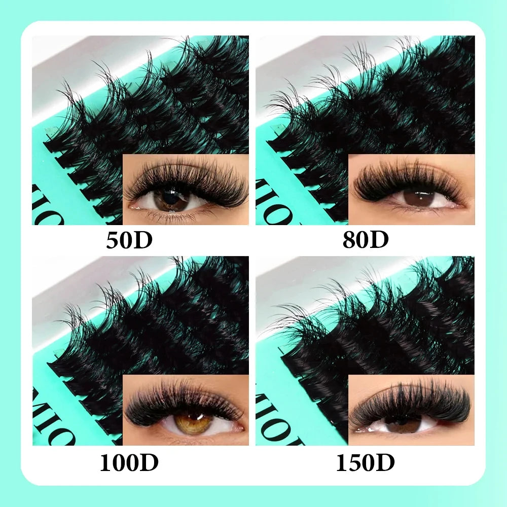 Opulash | Fluffy Mink Cluster Lashes 30D-50D
