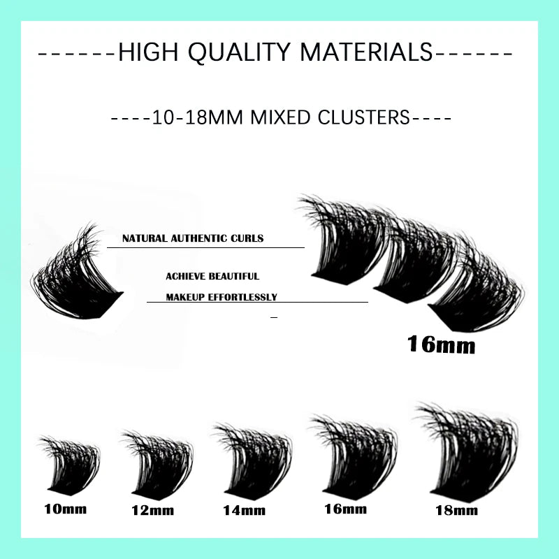 Opulash | Fluffy Mink Cluster Lashes 30D-50D