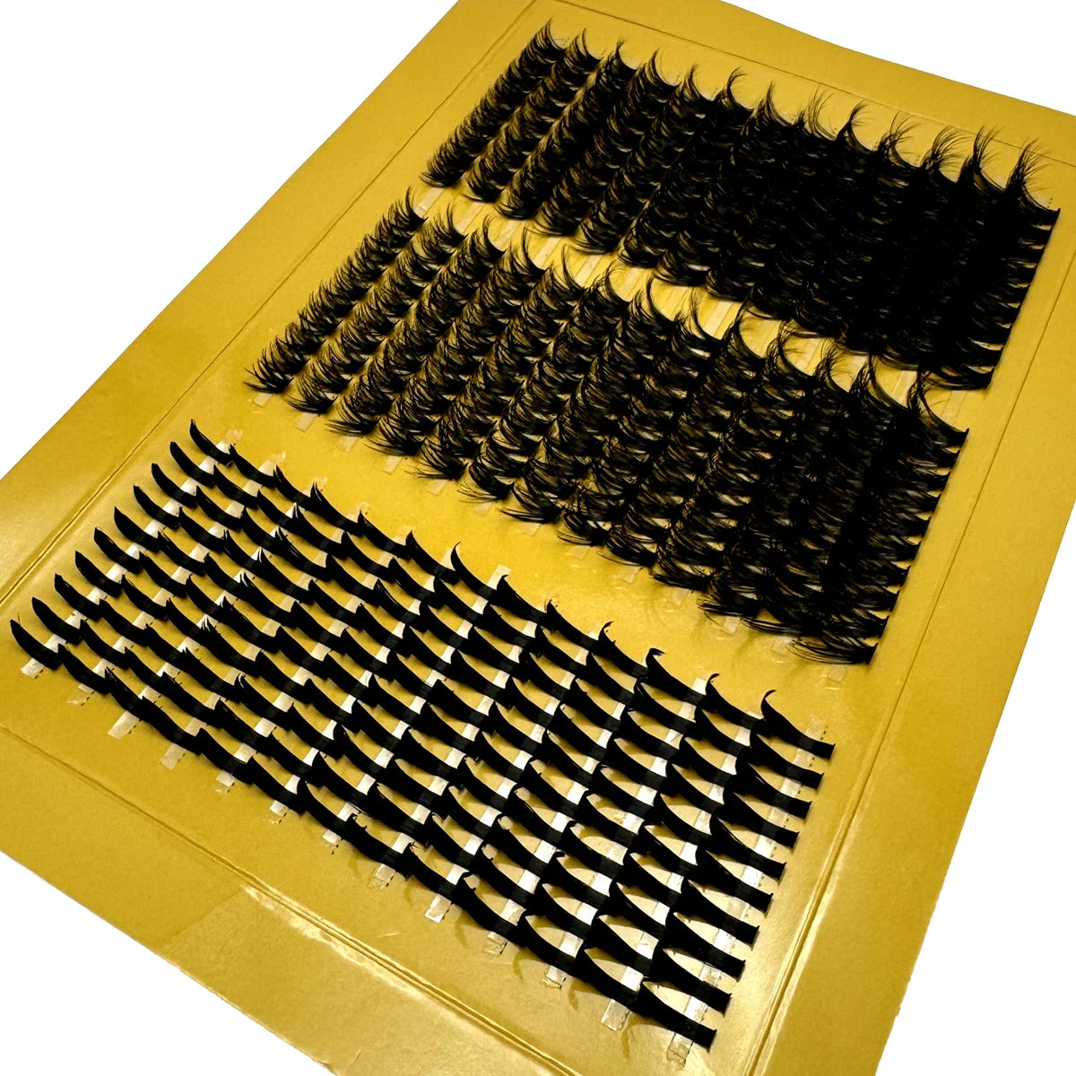 Opulash | 3D Volume Lash Clusters | Tapered Individual Lashes C & D Curl DIY Extensions