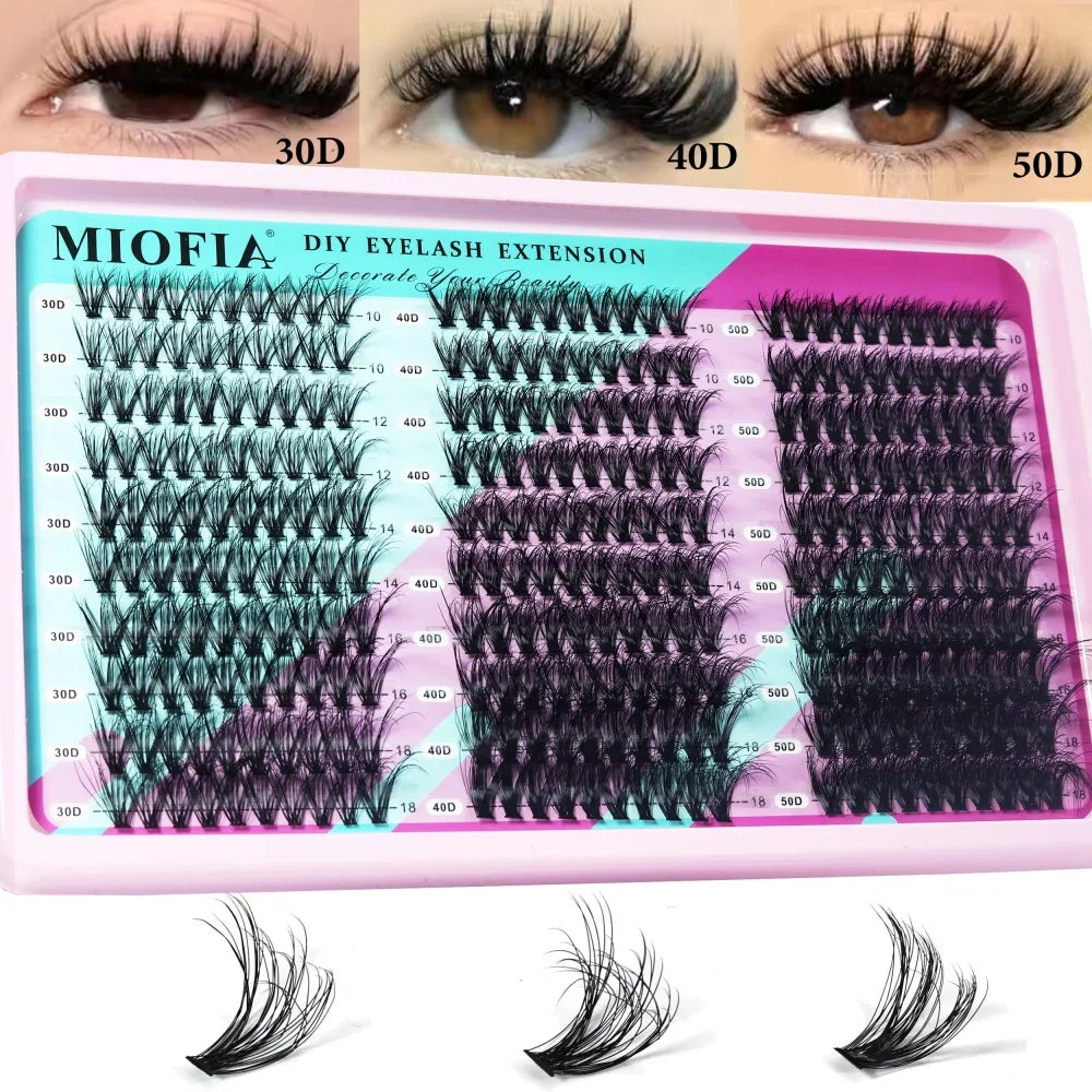 Opulash | Fluffy Mink Cluster Lashes 30D-50D
