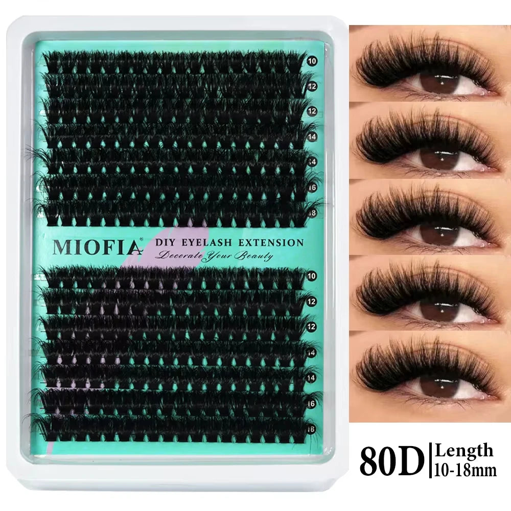 Opulash | Fluffy Mink Cluster Lashes 30D-50D