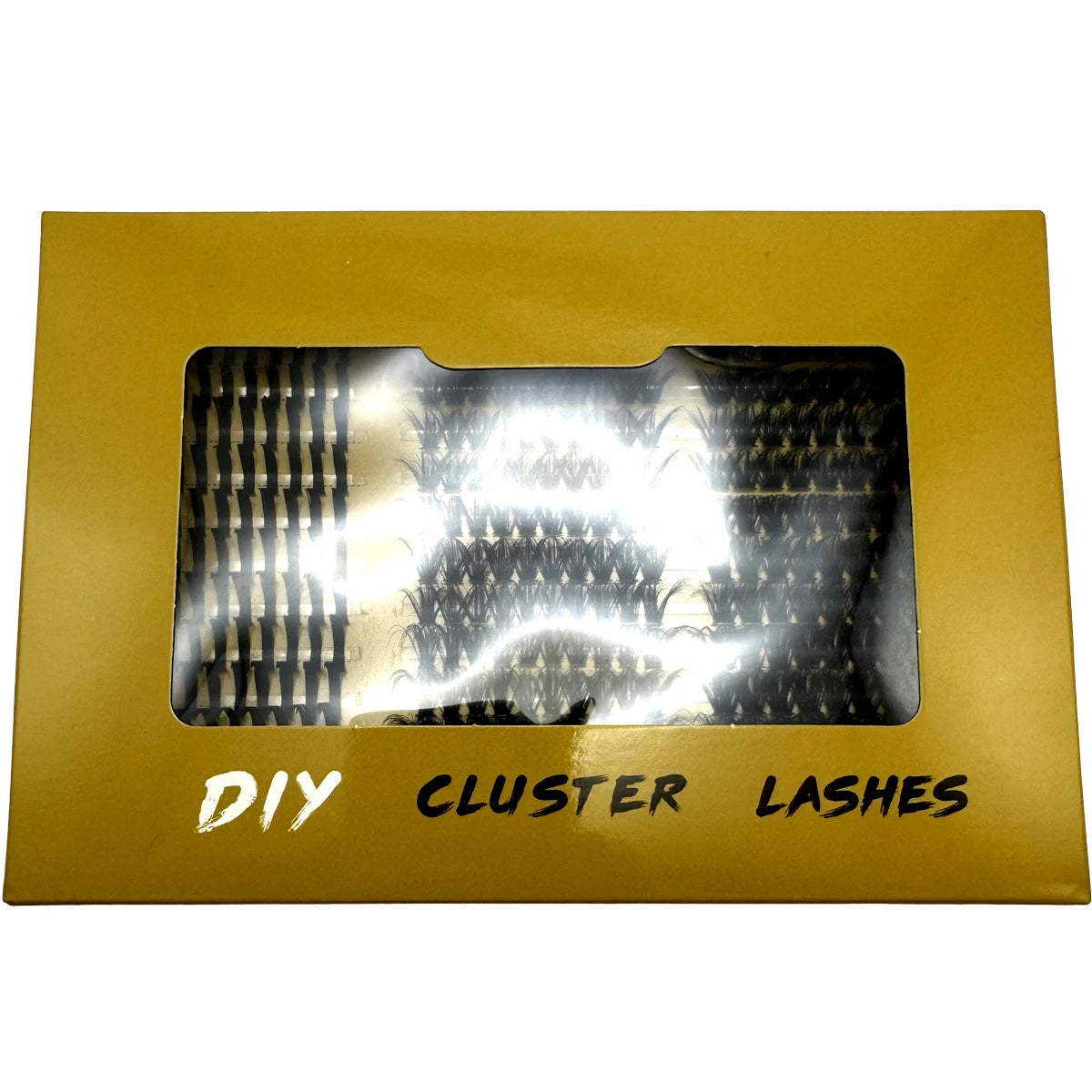 Opulash | 3D Volume Lash Clusters | Tapered Individual Lashes C & D Curl DIY Extensions