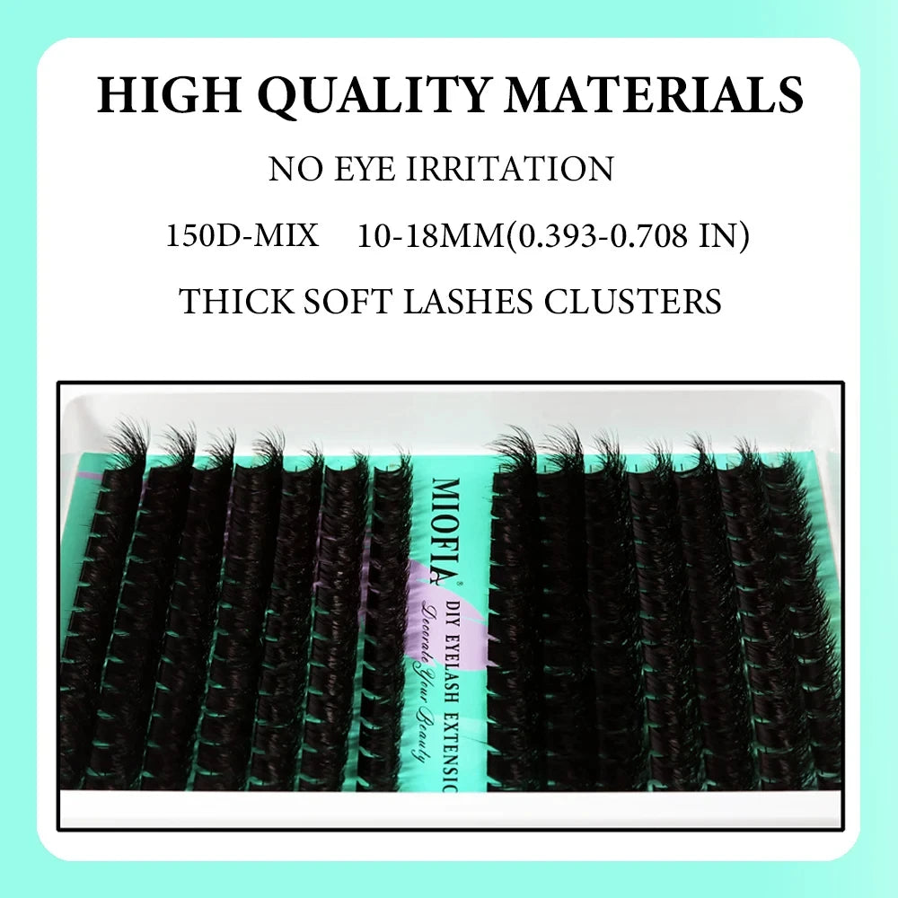 Opulash | Fluffy Mink Cluster Lashes 30D-50D