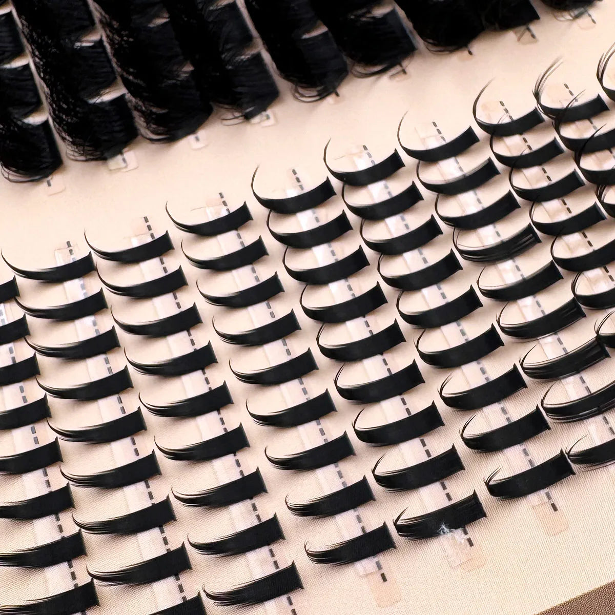 Opulash | Spiky Cluster Lashes | Fluffy Volume Manga D+ Curl Individual Lash Extensions