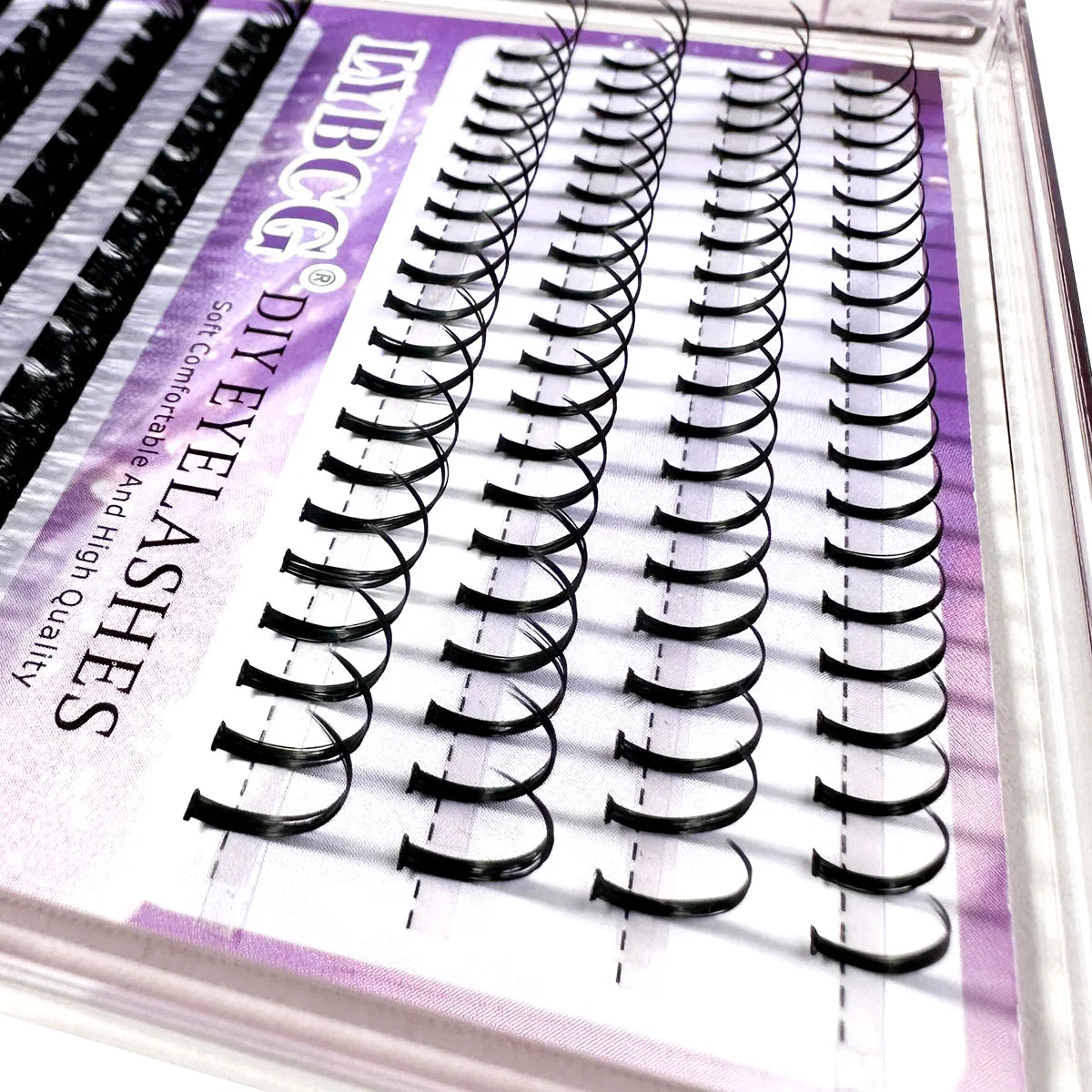 Opulash | 3D Natural Lash Clusters | DIY Spiky Volume Extensions 10–12 Rows